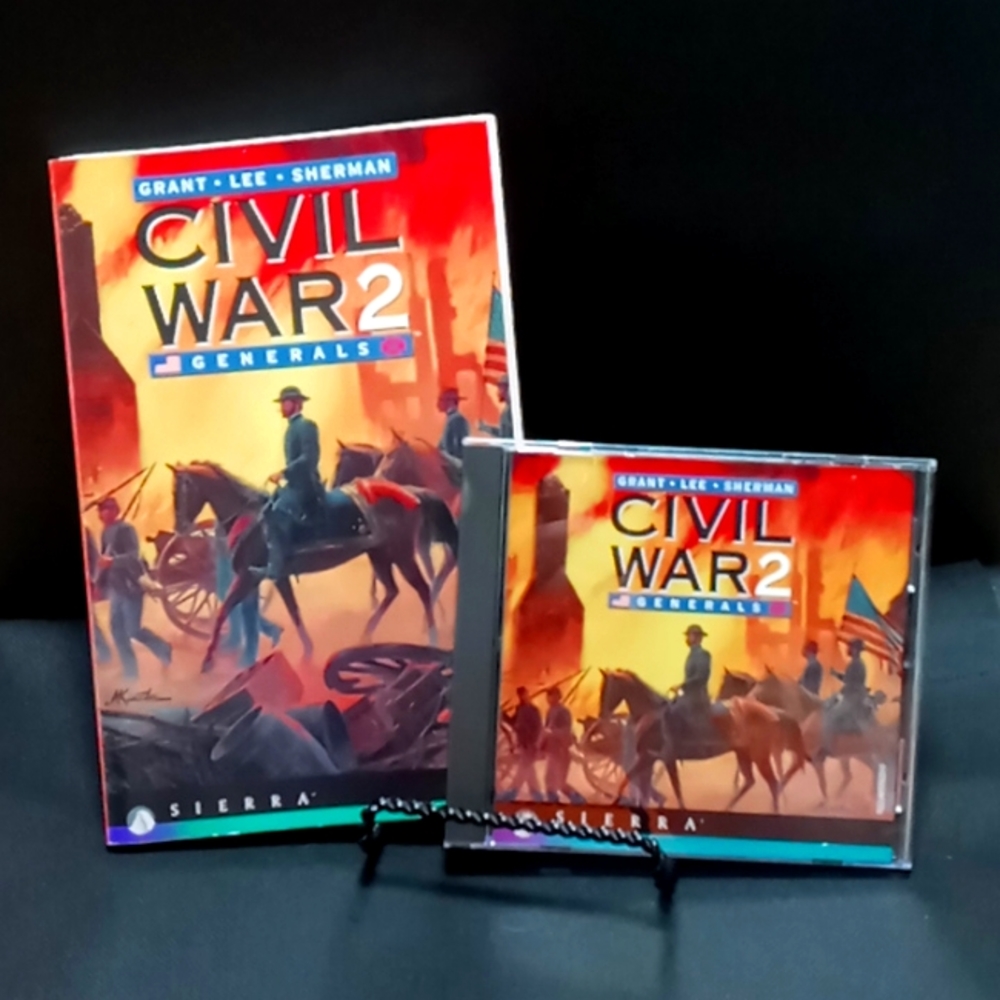 "Civil War 2" PC Game by Sierra (1997)